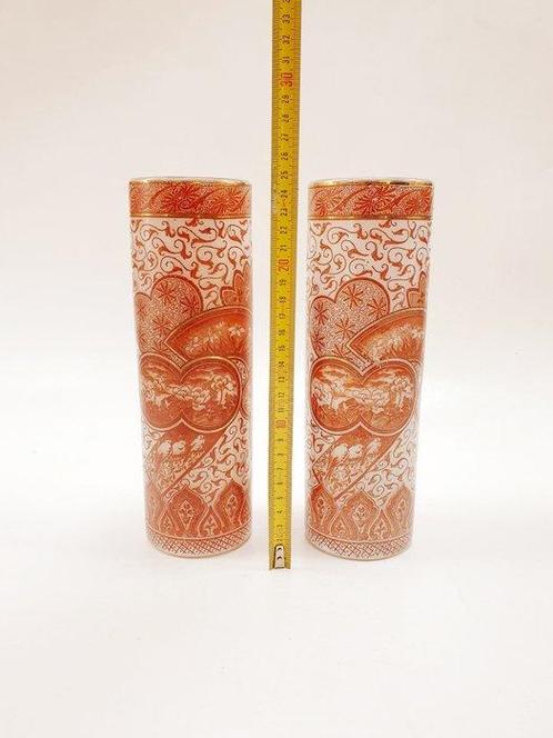 Legras & Cie. - François-Théodore Legras - Vase (2) - Paire, Antiek en Kunst, Antiek | Glaswerk en Kristal