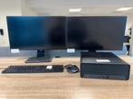 HP ProDesk SFF 400 G9 Desktop PC i7 + 2× iiyama 24” Monit, Ophalen of Verzenden, Nieuw