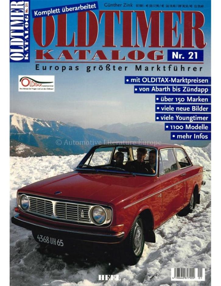 2007 OLDTIMER KATALOG DUITS 21, Boeken, Auto's | Boeken