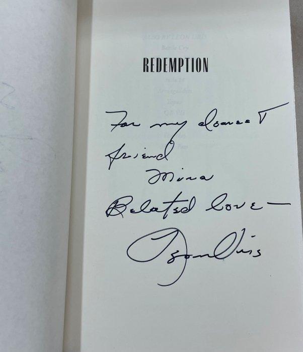 INSCRIBED; Leon Uris - Redemption - 1995, Antiek en Kunst, Antiek | Boeken en Manuscripten