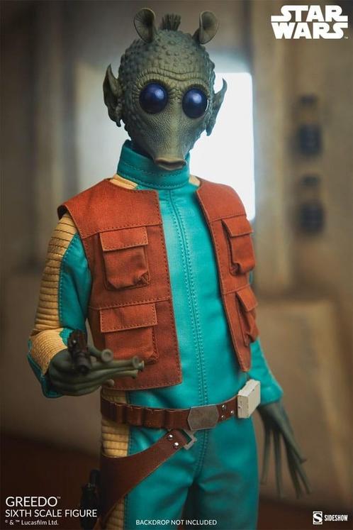 Star Wars Scum & Villainy Action Figure 1/6 Greedo 30 cm, Verzamelen, Star Wars, Ophalen of Verzenden