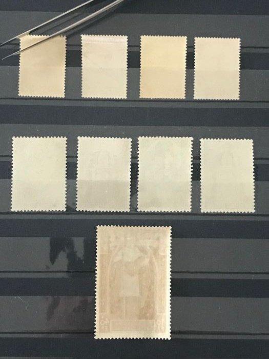 België 1932 - Kardinaal Mercier - OBP 342/350, Postzegels en Munten, Postzegels | Europa | België