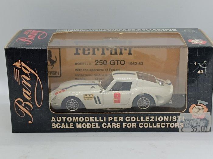 Bang 1:43 - Modelauto (3) - Ferrari 250 GTO Laguna Seca,, Hobby en Vrije tijd, Modelauto's | 1:5 tot 1:12