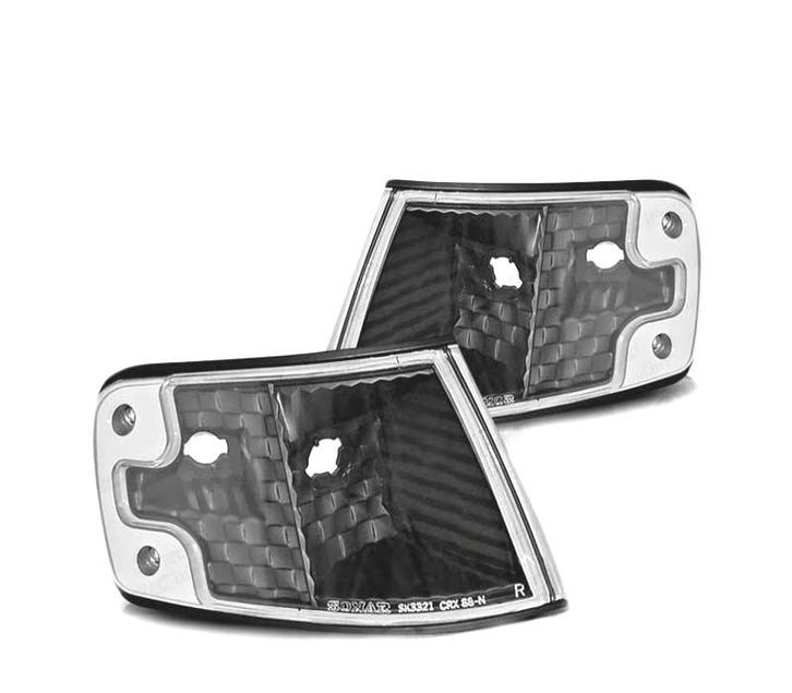Clignotants Avant Pour Honda Crx 87-89 Noir, Auto-onderdelen, Verlichting, Verzenden