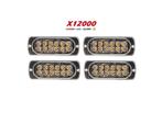 Led Flitser 4 stuks Hoog kwaliteit Ultra Dun en Super Fel 12, Auto-onderdelen, Ophalen of Verzenden, Nieuw