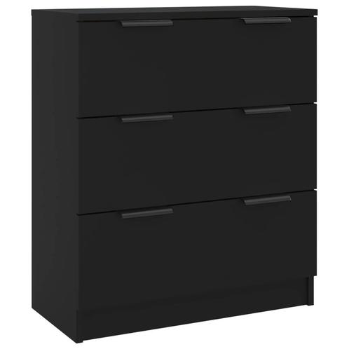 Zwart Dressoir 60x30x70 | Retour Deal | Kwaliteit voor ee..., Huis en Inrichting, Kasten | Dressoirs, 50 tot 100 cm, 25 tot 50 cm