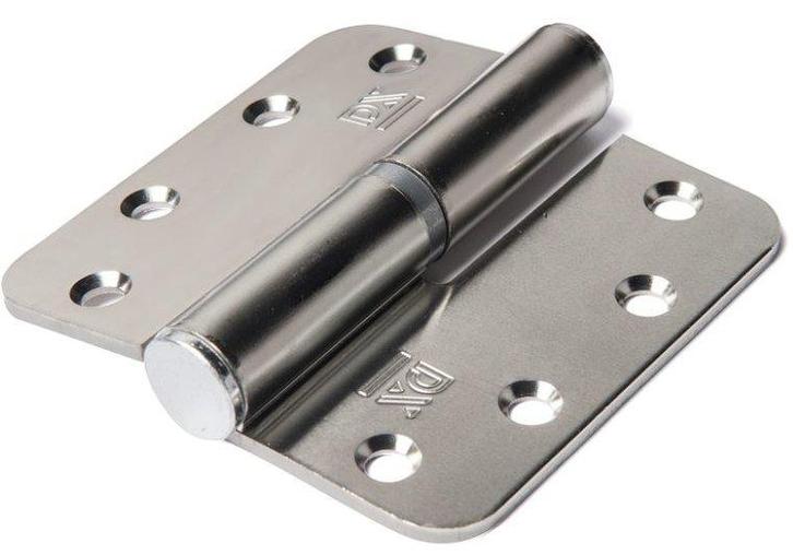 Kogelstift paumelle doorgezet ronde hoek 89x89 mm rechts, Bricolage & Construction, Serrurerie de bâtiment & Dispositif de fermeture