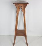 Plantentafel - Eik - Piëdestal, Antiek en Kunst