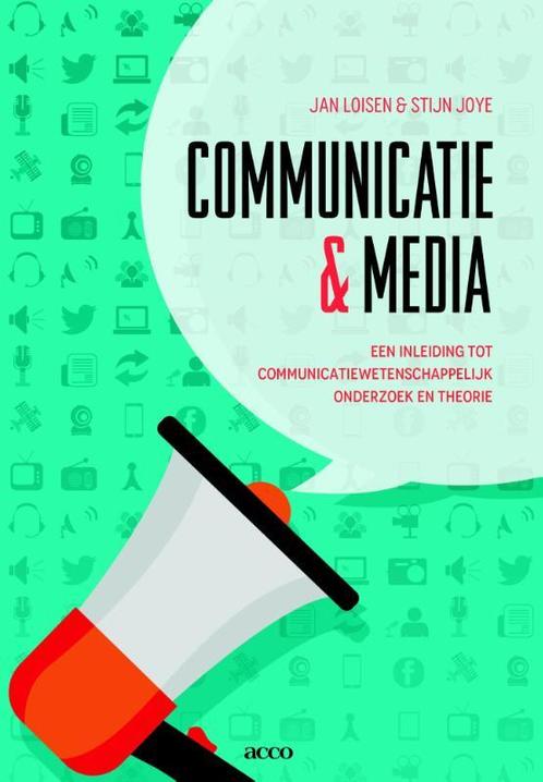 Communicatie & media 9789462925625 Joye Stijn, Boeken, Economie, Management en Marketing, Gelezen, Verzenden