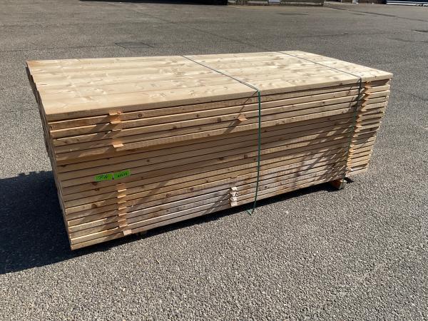 Veiling - 25x vuren plank geschaafd 240x18x3.8 cm, Doe-het-zelf en Bouw, Hout en Planken