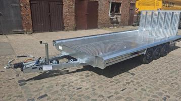 Veiling: Machinetransporter Aanhangwagen, Auto diversen, Aanhangers en Bagagewagens, Ophalen, Nieuw