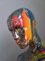 sculptuur, Silent Flow – De Stilte van de Kleuren - 80 cm