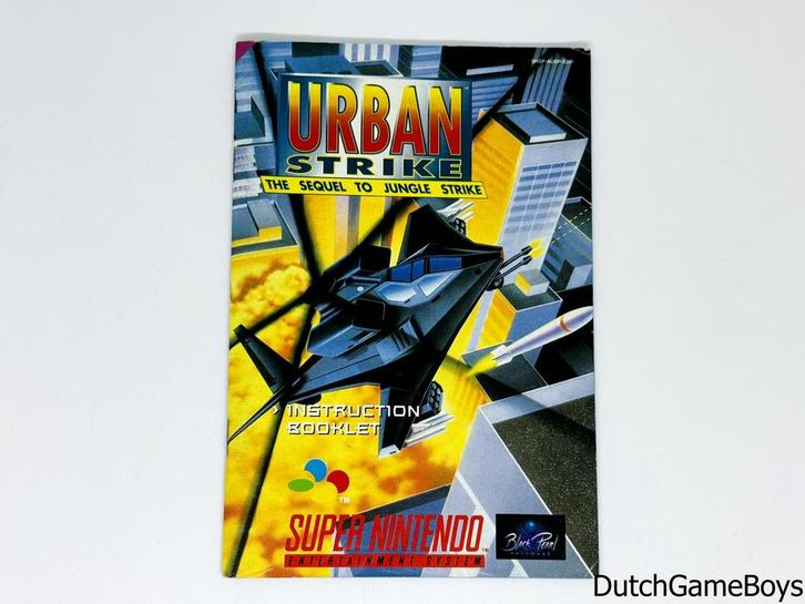 Super Nintendo / SNes - Urban Strike - The Sequel To Jungle, Games en Spelcomputers, Games | Nintendo NES, Gebruikt, Verzenden
