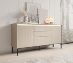 Meubella Dressoir Timoteo beige 170 cm, Huis en Inrichting, Verzenden, Nieuw, 25 tot 50 cm, 150 tot 200 cm