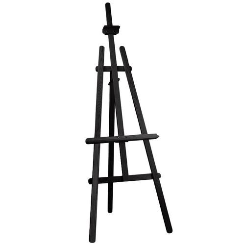 Schildersezel Zwart 154 cm, Huis en Inrichting, Woonaccessoires | Lijsten, Verzenden