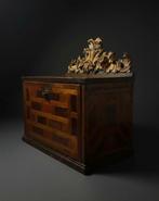 Archiefkast - Satijnhout - Een mooi marqueteriekastje, Antiek en Kunst