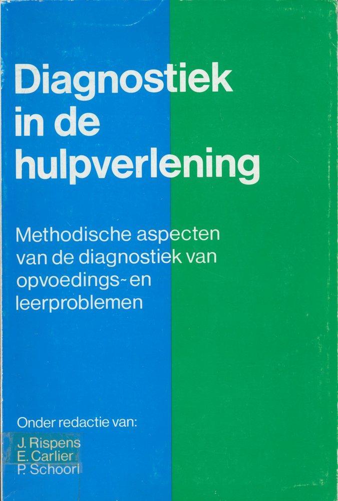 Diagnostiek in de hulpverlening, Boeken, Schoolboeken, Verzenden