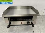 RVS Grillplaat Bakplaat met salamander grill 55 cm 230V, Zakelijke goederen, Ophalen of Verzenden, Nieuw in verpakking
