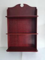 Wandrek - Elegante mahaniehouten wandkast met drie