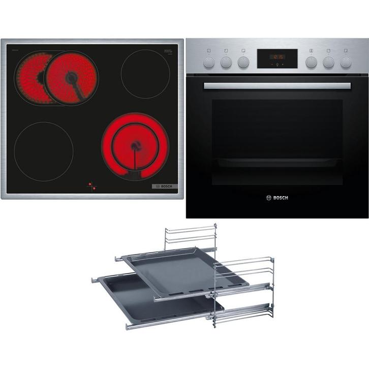 Bosch Hnd211rs63 Inbouw Oven Met Keramische Kookplaat - Hete, Elektronische apparatuur, Ovens, Ophalen of Verzenden