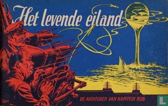 Kapitein Rob - Het levende eiland - 1953, Boeken, Stripverhalen, Gelezen, Eén stripboek, Verzenden