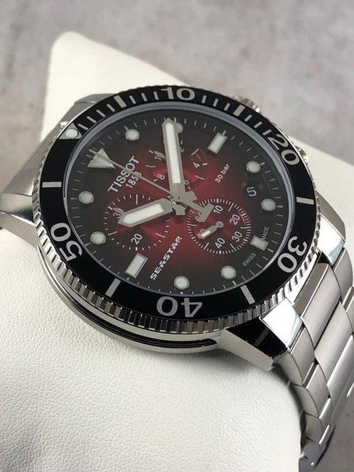 Tissot - Seastar 1000 Chronograph - T120.417.11.421.00 -, Handtassen en Accessoires, Horloges | Heren