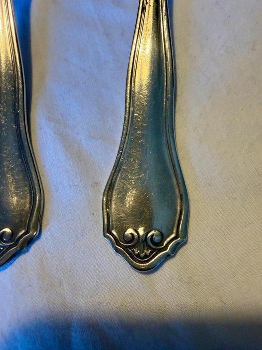 Tafelservies voor 6 (22) - .800 zilver - ARGENTO 800, Antiek en Kunst, Antiek | Zilver en Goud