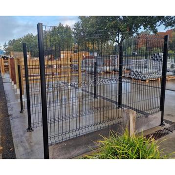 3d panneau grillagé - 173x250cm - noir 9005 - 5,00 mm beschikbaar voor biedingen