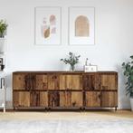 vidaXL Dressoirs 3 pcs Oud hout 180 x 35 x 70 cm Bewerkt, Huis en Inrichting, Verzenden, Nieuw