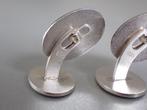 Zilver - Manchetknopen - Dubbelzijdig -Machine Age