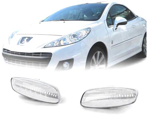 Clignotants Rétroviseurs Pour Peugeot Citroen Led Blanc, Auto-onderdelen, Verlichting, Verzenden