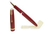 Excellent Burgundy PARKER DUOFOLD MAXIMA 1950 Semi Flex 14K, Verzamelen, Nieuw