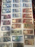 Wereld. - 43 banknotes - various dates  (Zonder, Postzegels en Munten