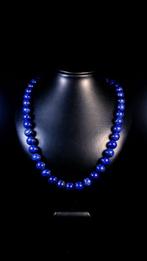 Lapis lazuli - Lapis Lazuli ronde kralen - Halsketting