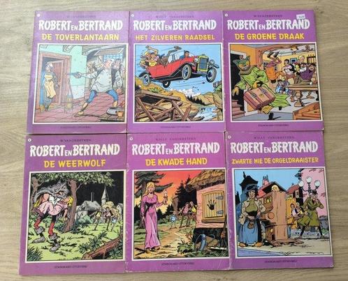 Robert en Bertrand - opdrachttekening Van Riet - 68 Album -, Boeken, Stripverhalen