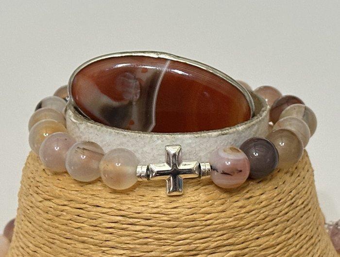 Natuurlijke Agata Pastel Licht en Bruin, Zeer zeldzaam, van, Antiek en Kunst, Antiek | Boeken en Manuscripten