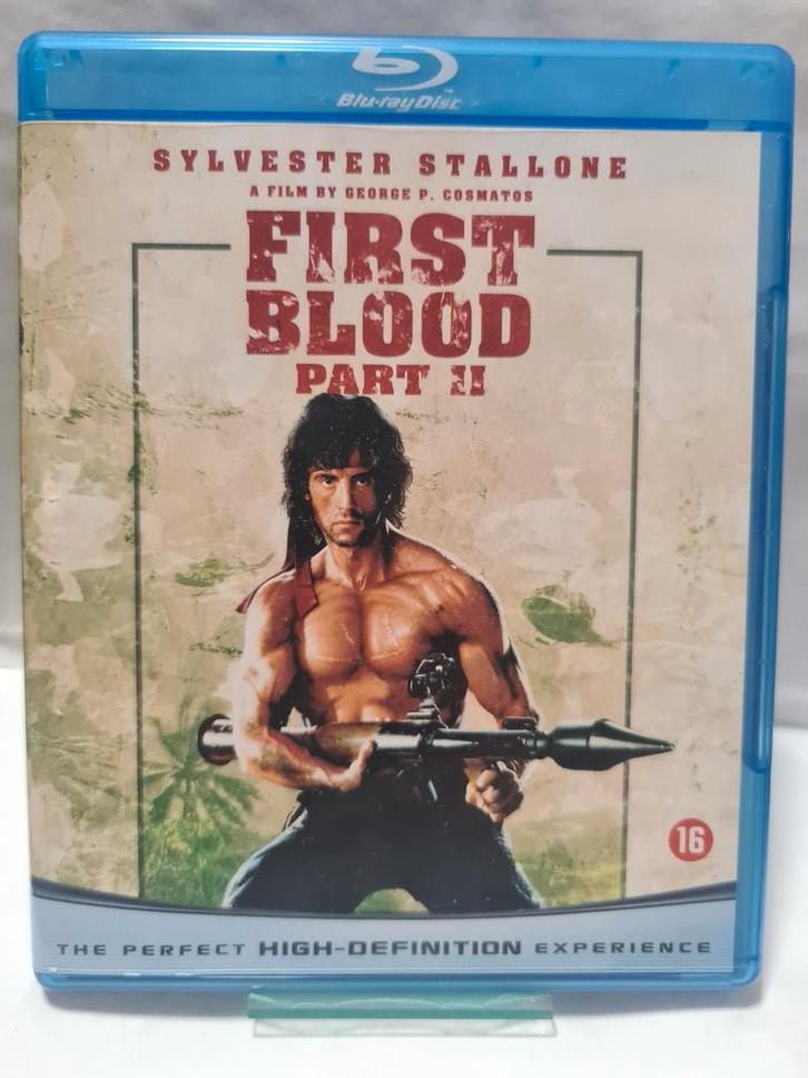RAMBO FIRST BLOOD PART 2 (BLURAY), Cd's en Dvd's, Blu-ray, Gebruikt