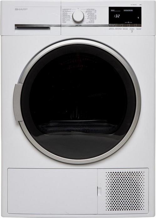 Sharp Kdh8gw2be Warmtepompdroger Jetdry - 8kg Energieklasse, Elektronische apparatuur, Droogkasten, Ophalen of Verzenden