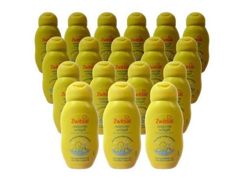 Veiling - 18x Zwitsal Wasgel Mini 75ml, Kinderen en Baby's, Badjes en Verzorging