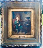 Jean Baptiste Madou 1796 - 1877 - Het bezoek, Antiek en Kunst, Kunst | Schilderijen | Klassiek