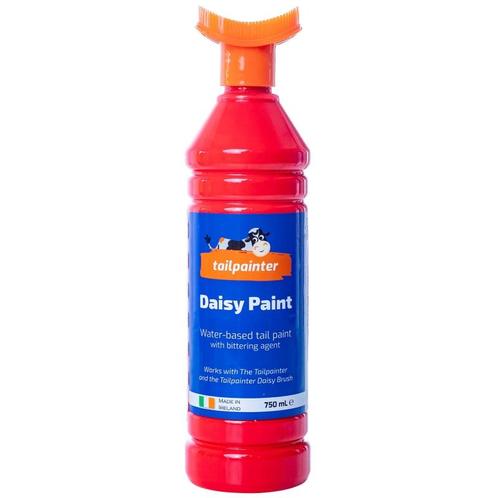 Daisy paint incl. borstel, rood, 750 ml - kerbl, Dieren en Toebehoren, Stalling en Weidegang