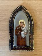 Miniatuurschilderkunst op porselein - Heilige Antonius van, Antiek en Kunst