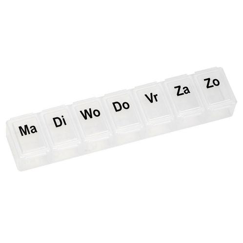 Pillendoosje 7-daags / 1 vakje per dag - Nederlands, Diversen, Verpleegmiddelen, Ophalen of Verzenden