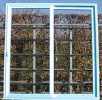 pvc schuifraam , schuifdeur , pui , schuifpui 239 x 249 wit, Kunststof, 225 cm of meer, Nieuw, Ophalen of Verzenden