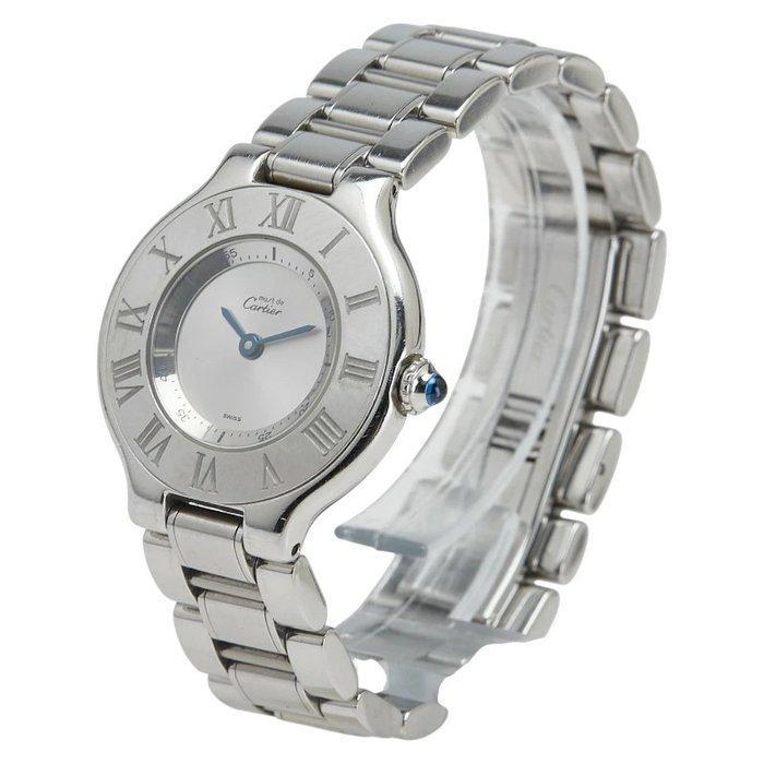 Cartier - Must de Cartier 21 - W10110T2 - Heren - 1990-1999, Handtassen en Accessoires, Horloges | Heren