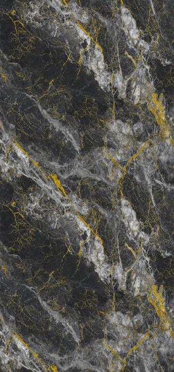 Wandpaneel Isodeco Carrara 120x260 cm PVC Hoogglans Midnight, Ophalen of Verzenden, Overige typen