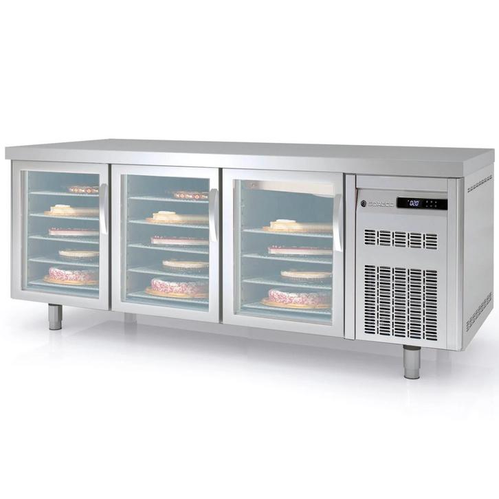 Bakkerij Koelwerkbank | 800 RANGE | 562L | 3 Glasdeuren, Zakelijke goederen, Horeca | Keukenapparatuur, Nieuw in verpakking, Verzenden
