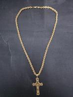 Ketting met hanger - 18 karaat Geel goud - Gouden, Handtassen en Accessoires