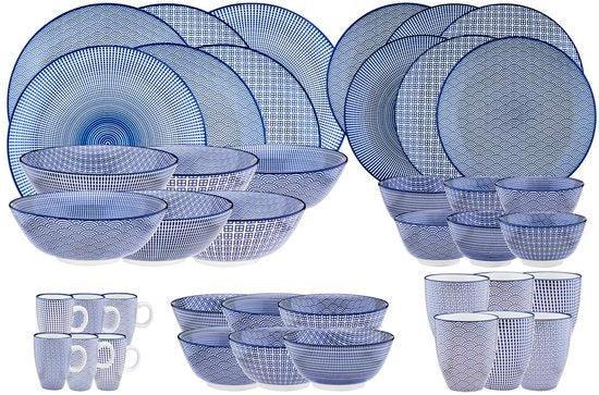 2dekans | BJORN SERVIES - Volledige serviesset - 42 stuks -, Huis en Inrichting, Keuken | Servies, Ophalen of Verzenden