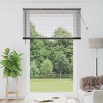 vidaXL met gordijnen Zwart Aluminium, Huis en Inrichting, Stoffering | Gordijnen en Lamellen, Verzenden, Nieuw